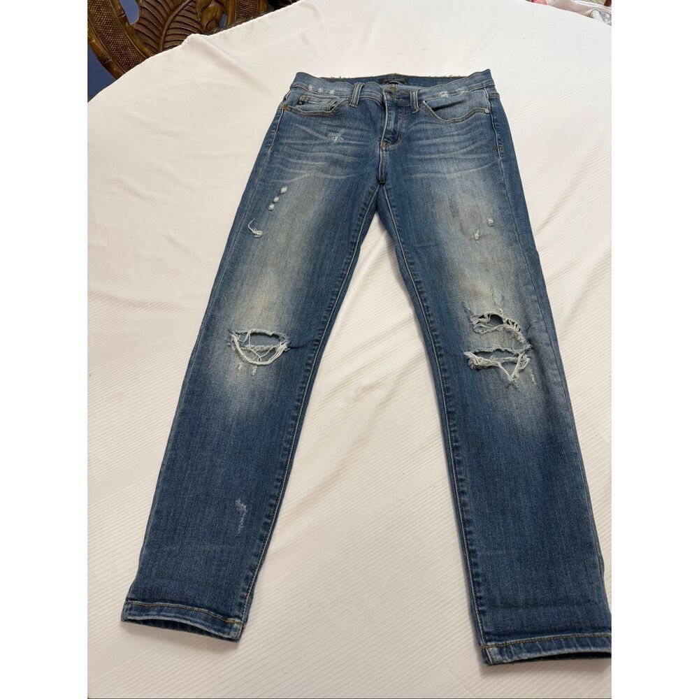 Judy Blue Destroyed Distressed Skinny Denim Jeans Size 9/29